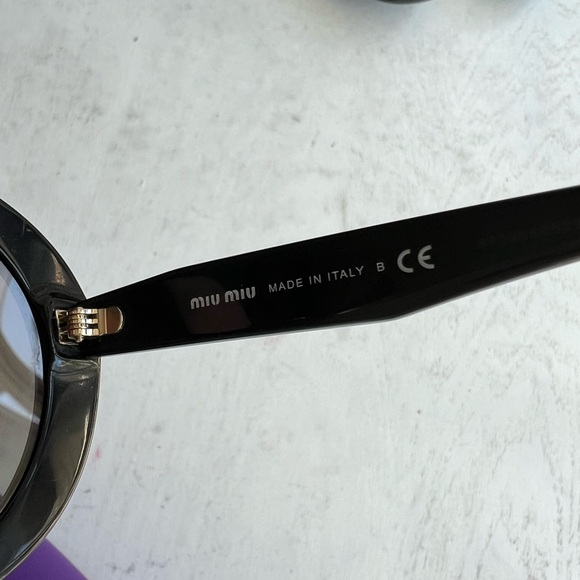 Miu Miu stars round sunglasses - Picture 8 of 12